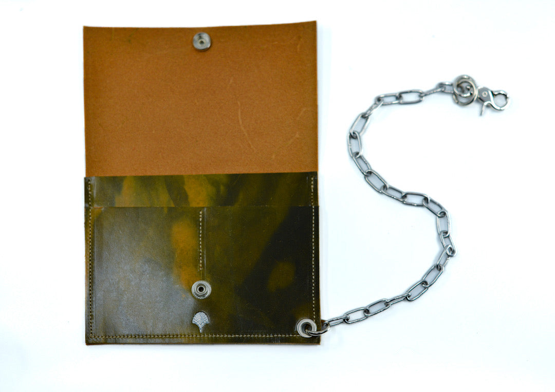 Chain Wallet - Liquid Green