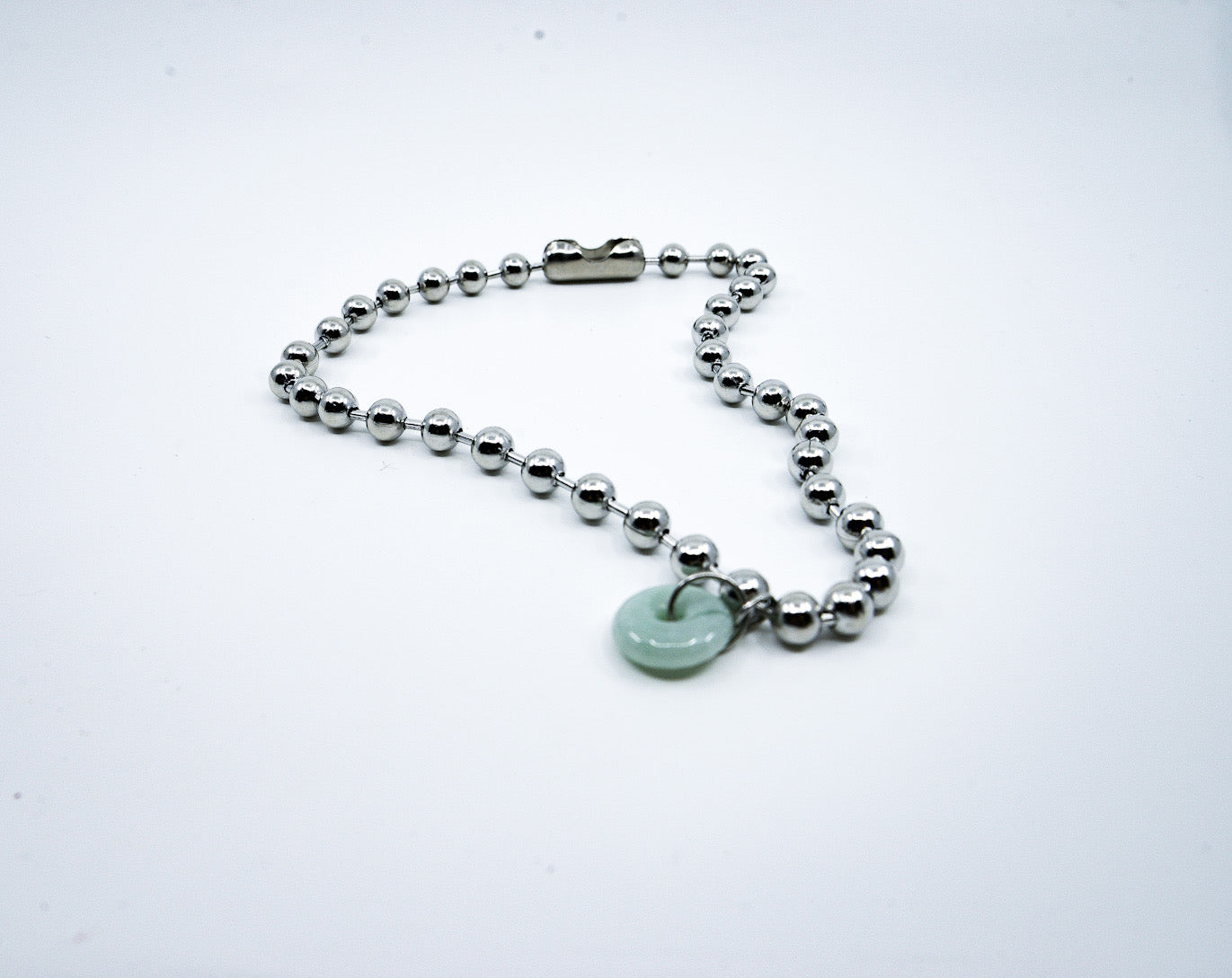 Jade hot sale ball necklace