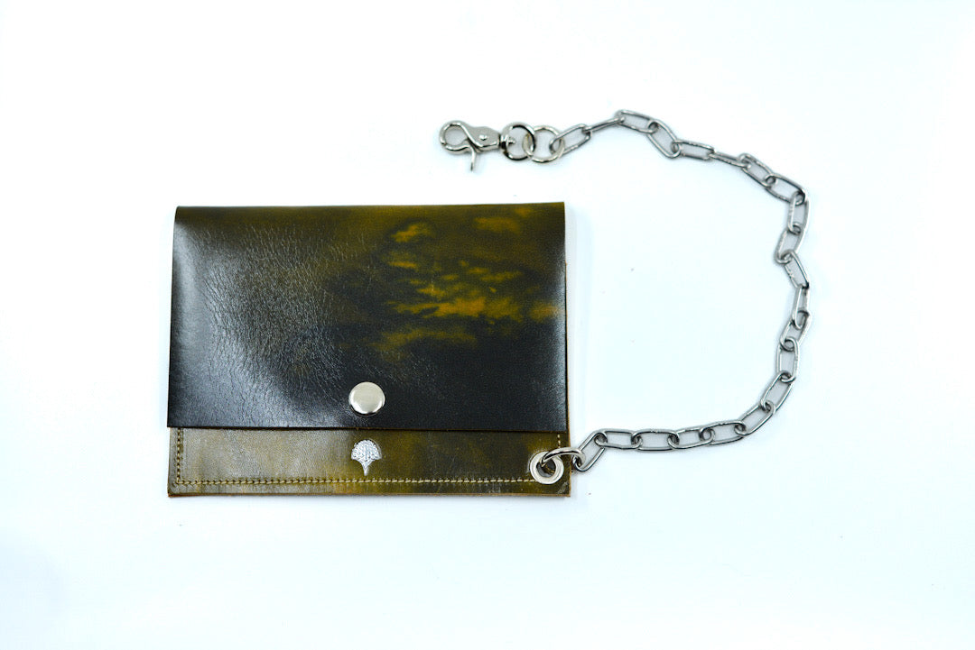 Chain Wallet - Liquid Green