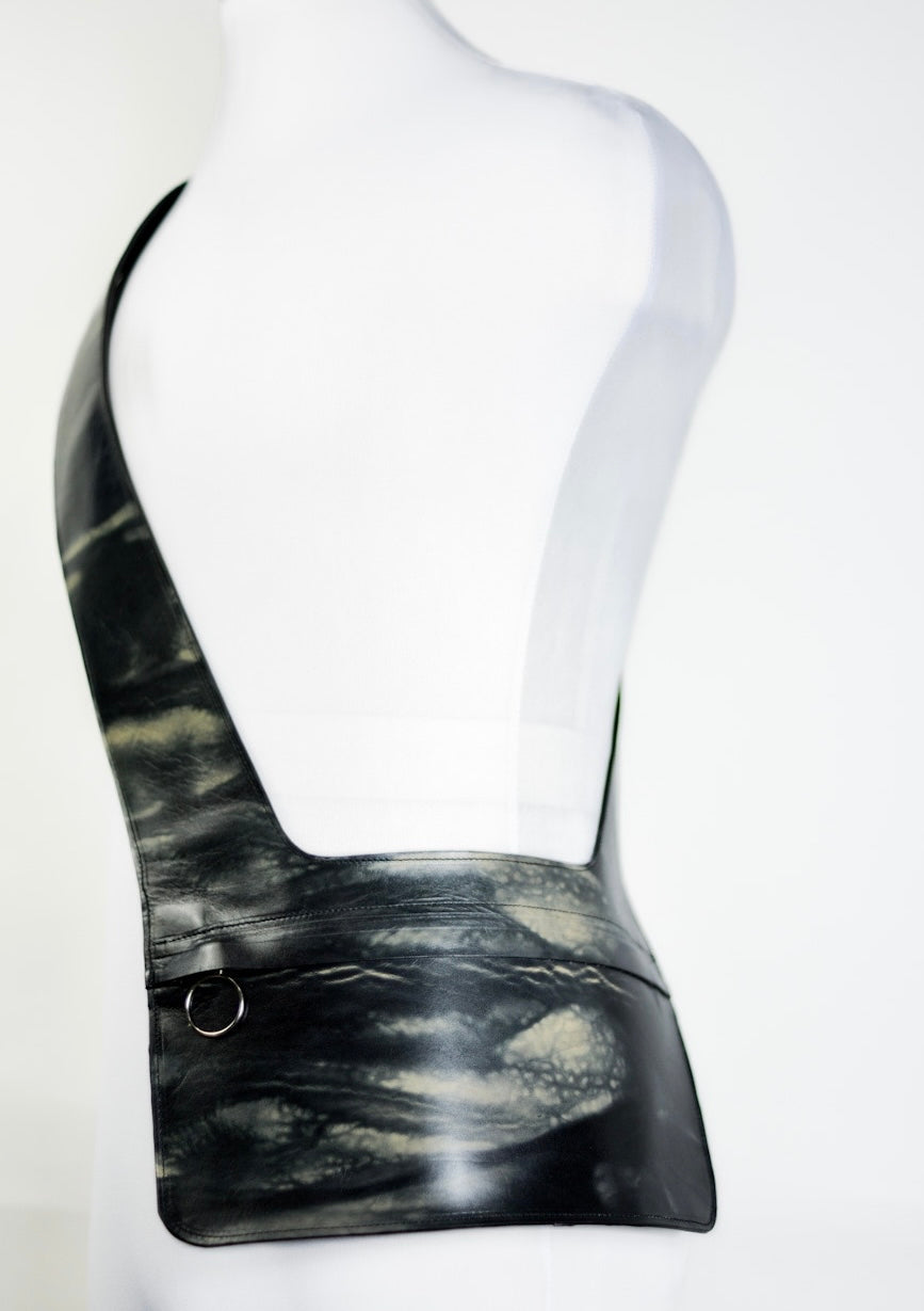 Keyhole Bag -Liquid Black