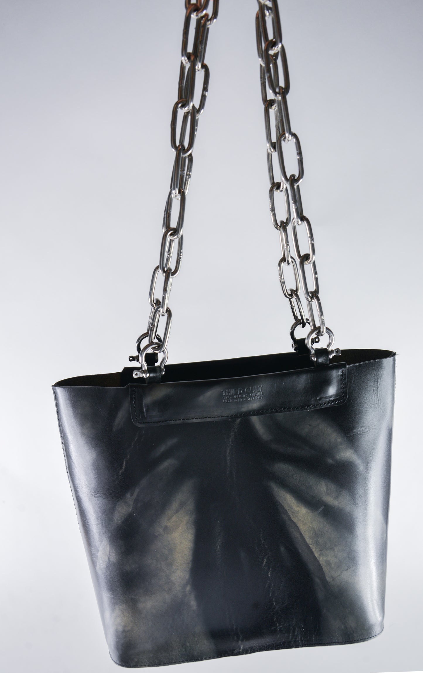 Liquid Chain Tote - Black