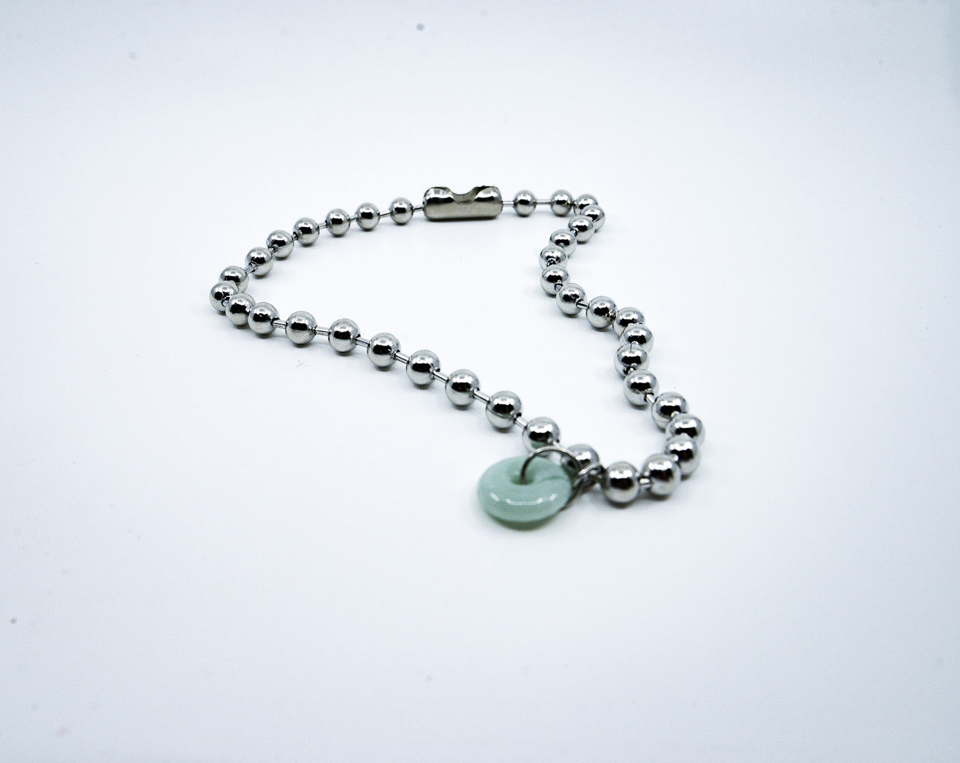 Jade Ball Chain Necklace
