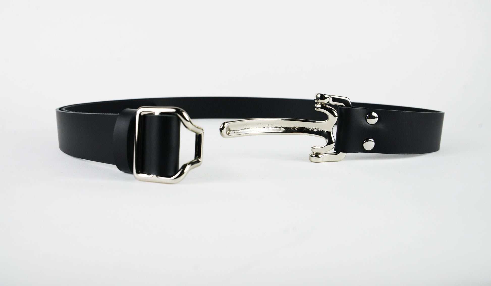 Black leather belt  The Kooples - Canada