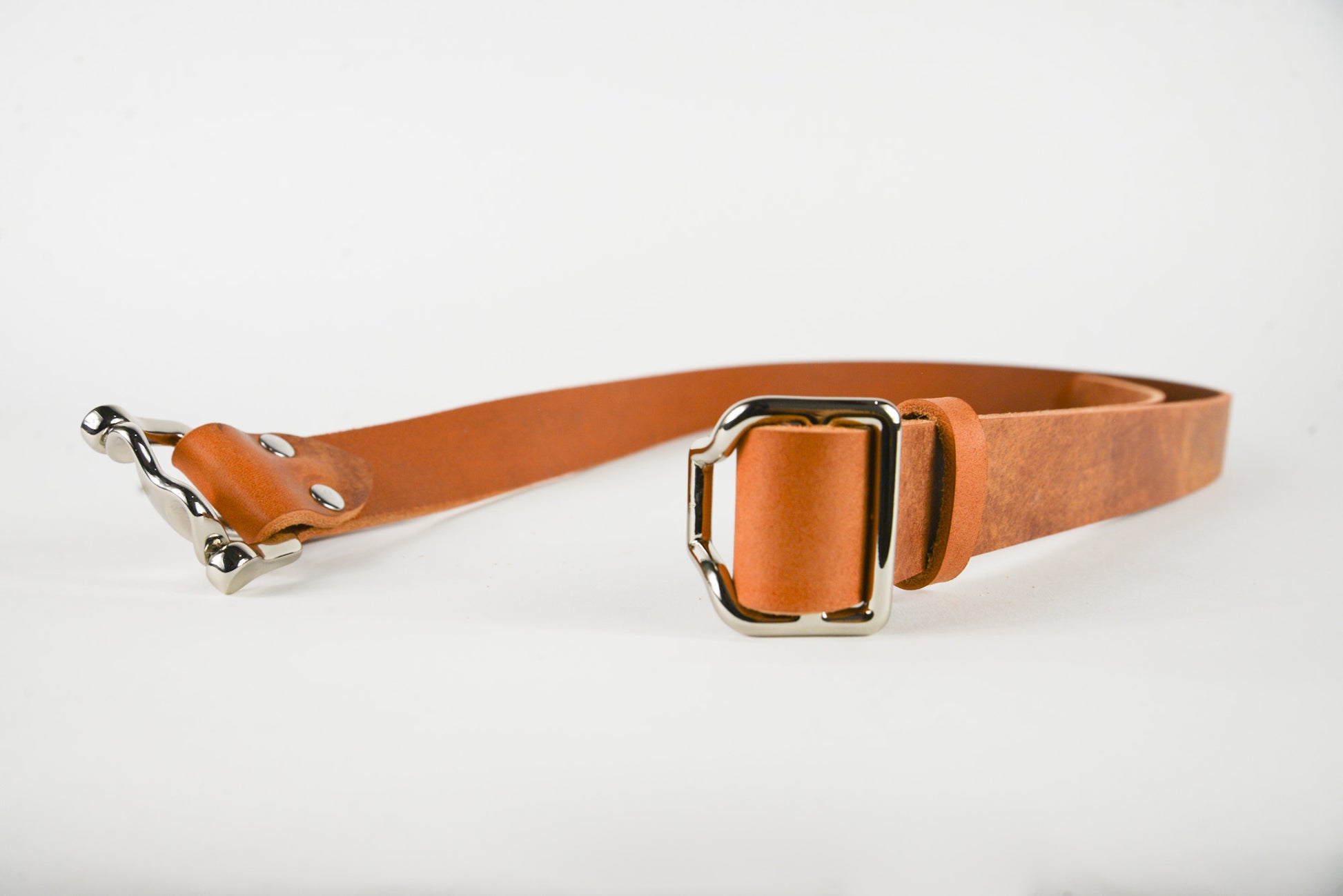Cavalryman Belt buckle Leather Belt Fastener Cinch Belt