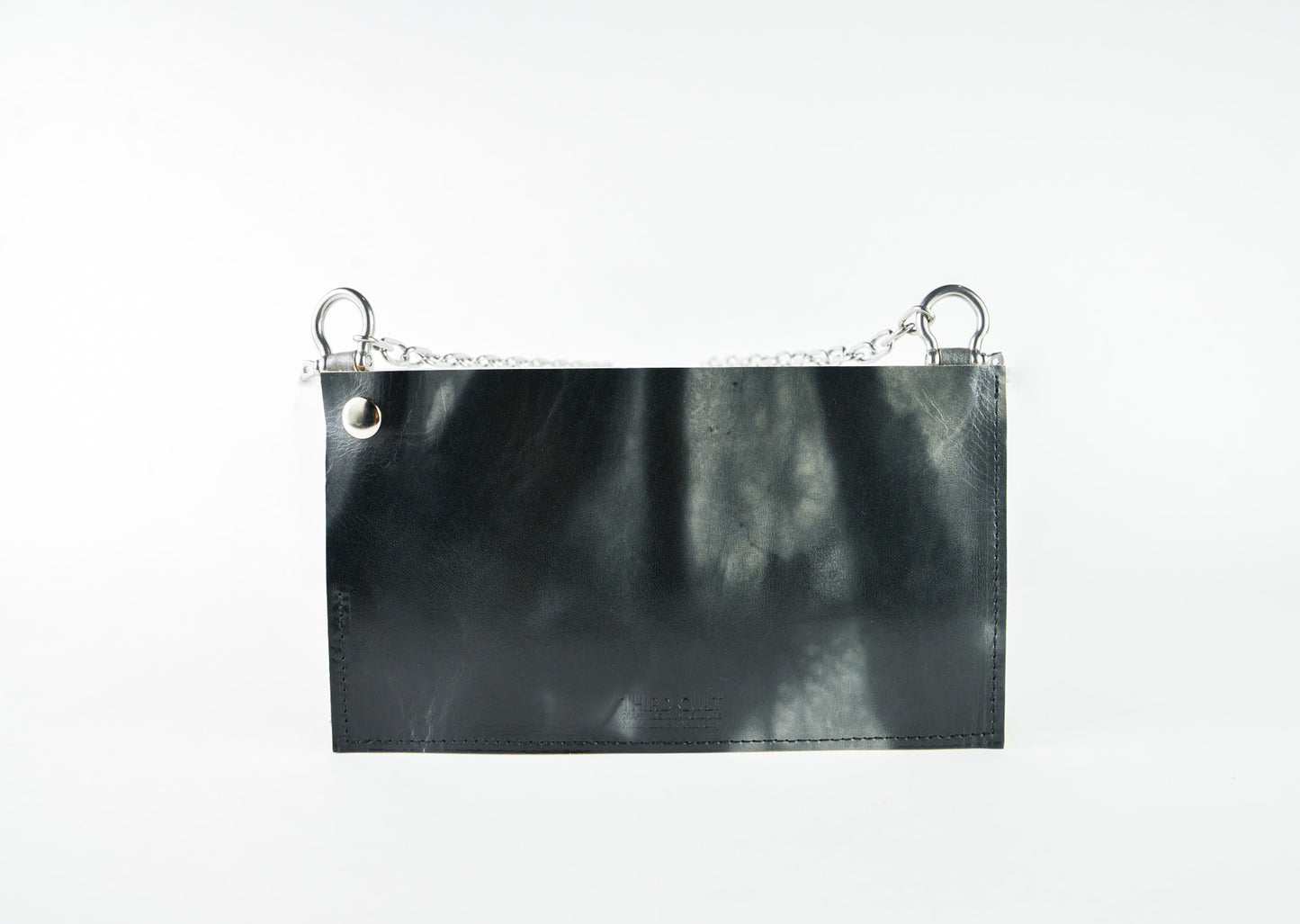 Crossbody Chain Pouch -Liquid Black