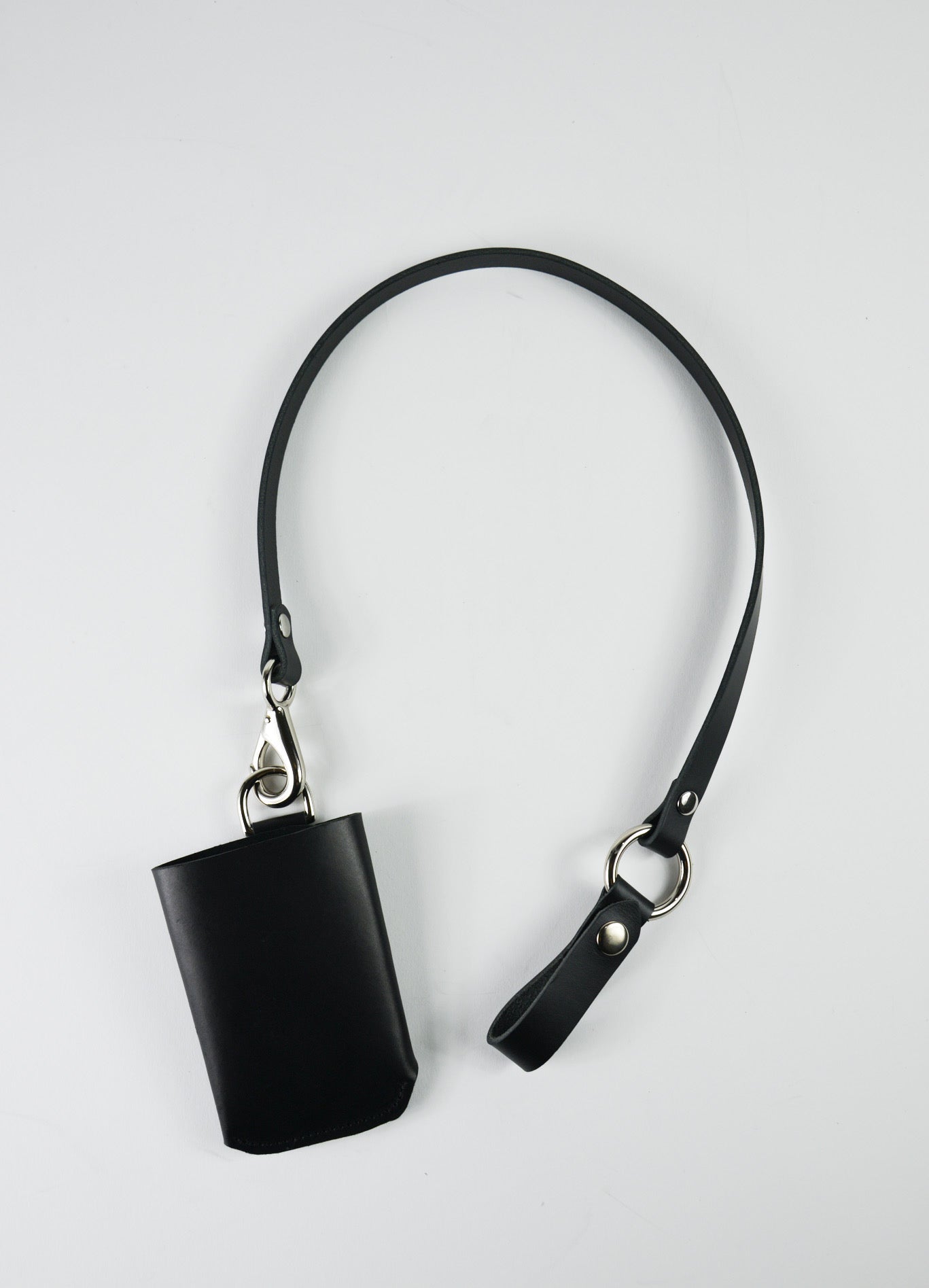 Leash/Lanyard Wallet -Black